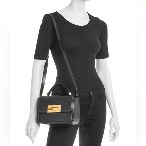 Jimmy Choo Leather Top Handle Bag - Picture 3 of 15